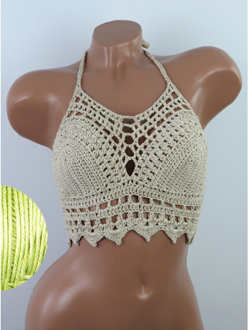 Charm of the Orient: Flourish Oasis - Топ В'язаний Гачком