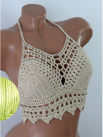 Charm of the Orient: Flourish Oasis - Топ В'язаний Гачком