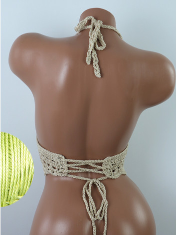 Charm of the Orient: Flourish Oasis - Топ В'язаний Гачком