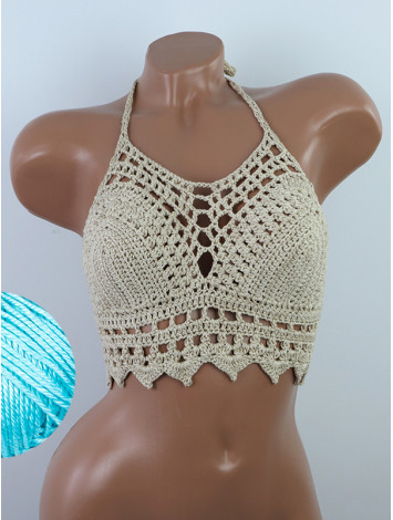 Charm of the Orient: Flourish Oasis - Топ В'язаний Гачком