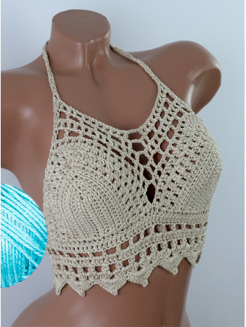 Charm of the Orient: Flourish Oasis - Топ В'язаний Гачком