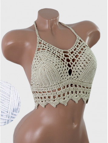 Charm of the Orient: Flourish Oasis - Топ В'язаний Гачком