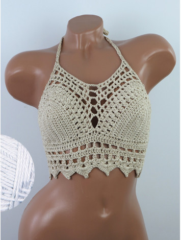 Charm of the Orient: Flourish Oasis - Топ В'язаний Гачком