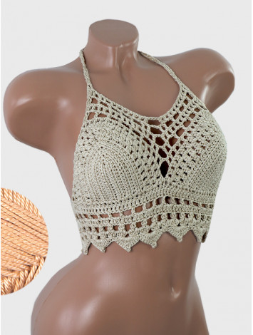 Charm of the Orient: Flourish Oasis - Топ В'язаний Гачком