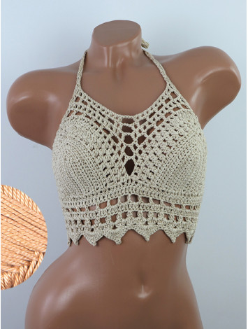 Charm of the Orient: Flourish Oasis - Топ В'язаний Гачком