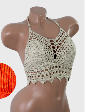 Charm of the Orient: Flourish Oasis - Топ В'язаний Гачком