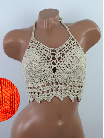 Charm of the Orient: Flourish Oasis - Топ В'язаний Гачком