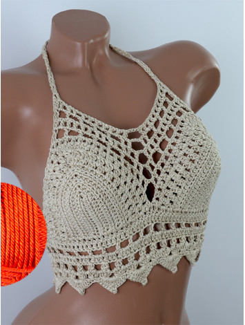 Charm of the Orient: Flourish Oasis - Топ В'язаний Гачком