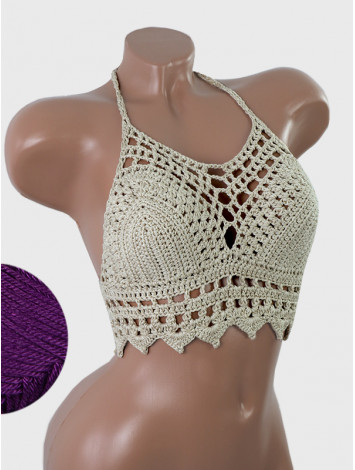 Charm of the Orient: Flourish Oasis - Топ В'язаний Гачком