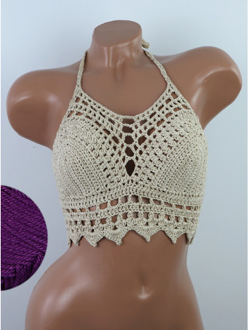 Charm of the Orient: Flourish Oasis - Топ В'язаний Гачком