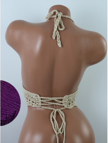 Charm of the Orient: Flourish Oasis - Топ В'язаний Гачком