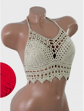 Charm of the Orient: Flourish Oasis - Топ В'язаний Гачком