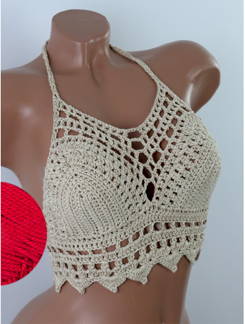 Charm of the Orient: Flourish Oasis - Топ В'язаний Гачком