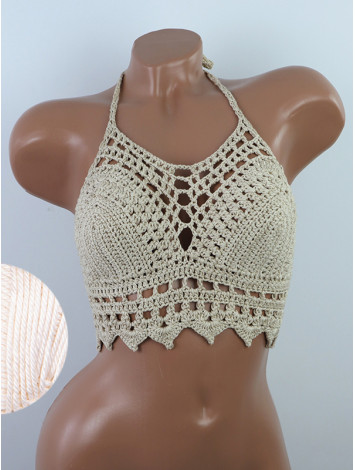 Charm of the Orient: Flourish Oasis - Топ В'язаний Гачком