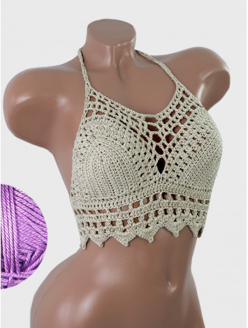 Charm of the Orient: Flourish Oasis - Топ В'язаний Гачком