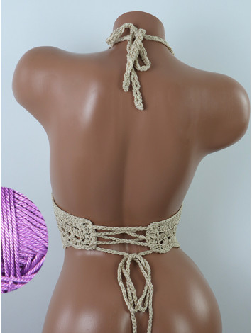 Charm of the Orient: Flourish Oasis - Топ В'язаний Гачком