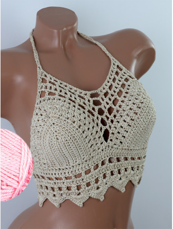 Charm of the Orient: Flourish Oasis - Топ В'язаний Гачком