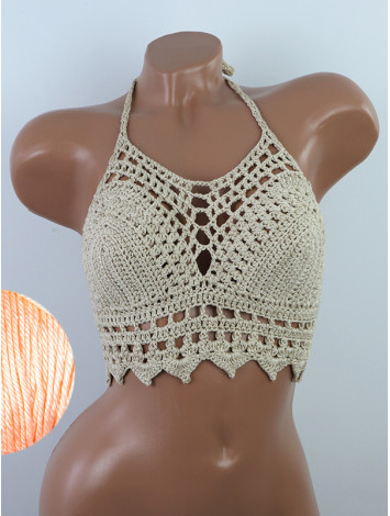 Charm of the Orient: Flourish Oasis - Топ В'язаний Гачком