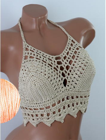 Charm of the Orient: Flourish Oasis - Топ В'язаний Гачком