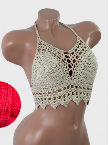 Charm of the Orient: Flourish Oasis - Топ В'язаний Гачком