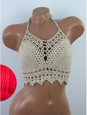 Charm of the Orient: Flourish Oasis - Топ В'язаний Гачком