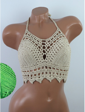 Charm of the Orient: Flourish Oasis - Топ В'язаний Гачком