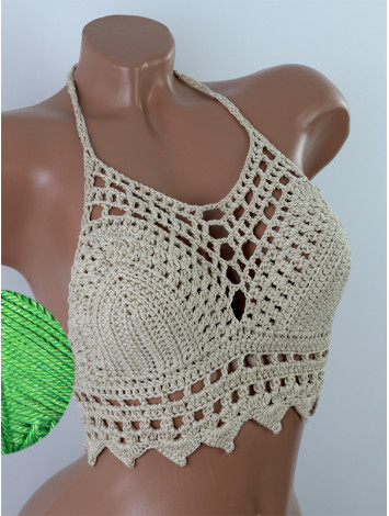 Charm of the Orient: Flourish Oasis - Топ В'язаний Гачком