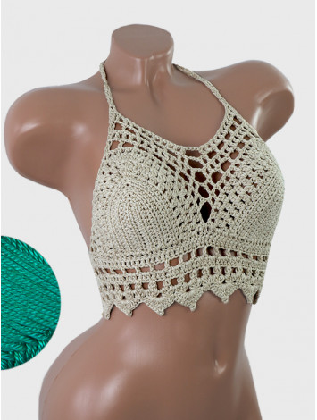 Charm of the Orient: Flourish Oasis - Топ В'язаний Гачком