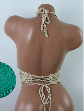 Charm of the Orient: Flourish Oasis - Топ В'язаний Гачком