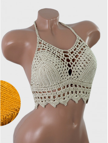 Charm of the Orient: Flourish Oasis - Топ В'язаний Гачком