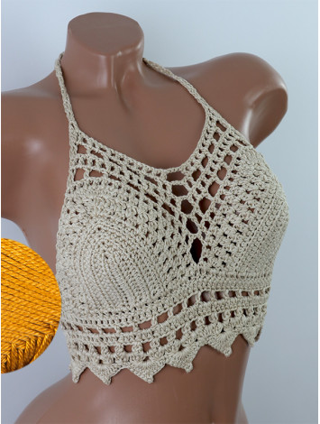 Charm of the Orient: Flourish Oasis - Топ В'язаний Гачком