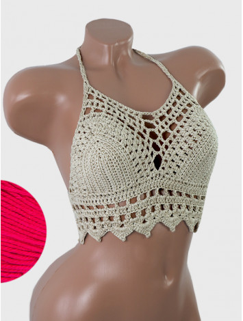 Charm of the Orient: Flourish Oasis - Топ В'язаний Гачком