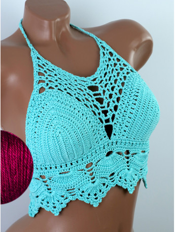 Royal Melody: Harmony Threads Sonata - Топ В'язаний Гачком