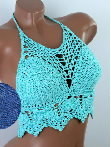 Royal Melody: Harmony Threads Sonata - Топ В'язаний Гачком