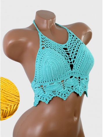 Royal Melody: Harmony Threads Sonata - Топ В'язаний Гачком