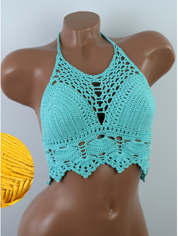 Royal Melody: Harmony Threads Sonata - Топ В'язаний Гачком