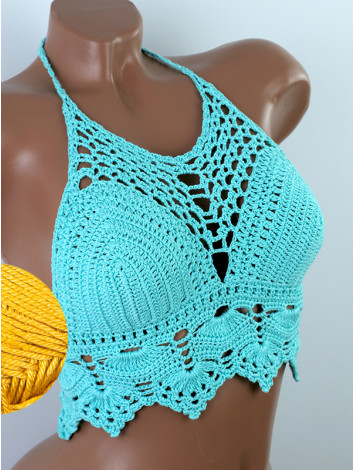 Royal Melody: Harmony Threads Sonata - Топ В'язаний Гачком