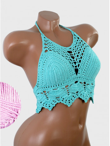 Royal Melody: Harmony Threads Sonata - Топ В'язаний Гачком