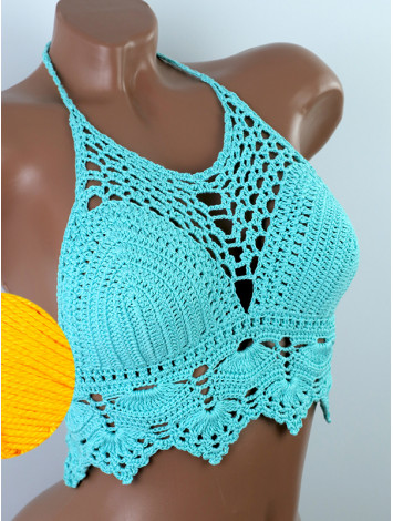 Royal Melody: Harmony Threads Sonata - Топ В'язаний Гачком