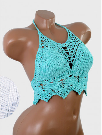 Royal Melody: Harmony Threads Sonata - Топ В'язаний Гачком