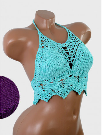 Royal Melody: Harmony Threads Sonata - Топ В'язаний Гачком