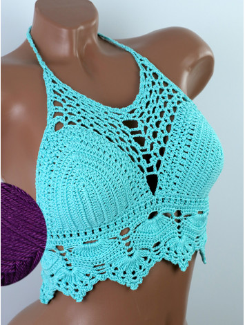 Royal Melody: Harmony Threads Sonata - Топ В'язаний Гачком