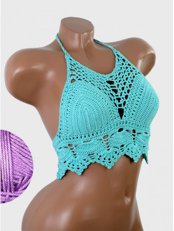 Royal Melody: Harmony Threads Sonata - Топ В'язаний Гачком