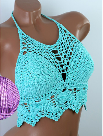 Royal Melody: Harmony Threads Sonata - Топ В'язаний Гачком