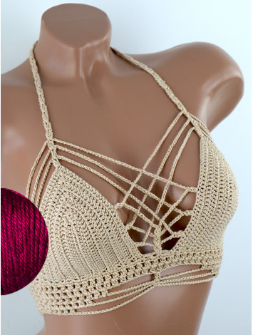 Allure-Dream Visions: Graceful Charisma - Топ В'язаний Гачком