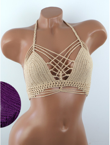 Allure-Dream Visions: Graceful Charisma - Топ В'язаний Гачком