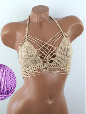 Allure-Dream Visions: Graceful Charisma - Топ В'язаний Гачком