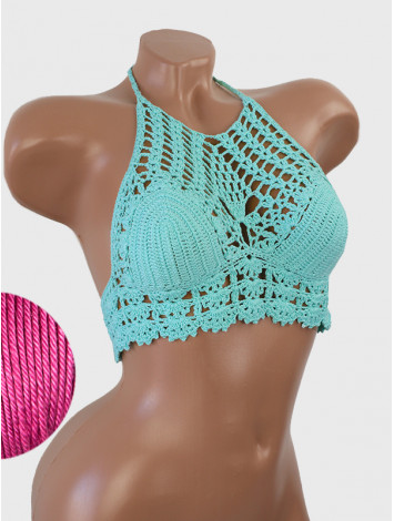 Dreamscape Lacy Aura: Charming Reverie - Топ В'язаний Гачком