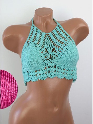 Dreamscape Lacy Aura: Charming Reverie - Топ В'язаний Гачком