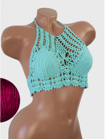 Dreamscape Lacy Aura: Charming Reverie - Топ В'язаний Гачком